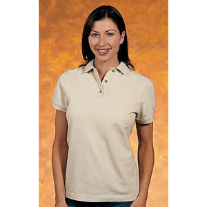 Port Authority Ladies Pique Knit Sport Shirt - Dark/All 