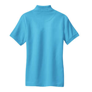 Port Authority Ladies 100% Pima Cotton Sport Shirt - Dark/All