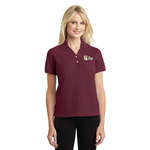 Business Promotional Products - Port Authority Ladies 100% Pima Cotton Sport Shirt - Dark/All