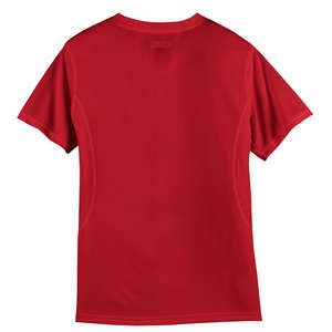 Sport-Tek Dri-Mesh Ladies V-Neck T-Shirt - Dark/All