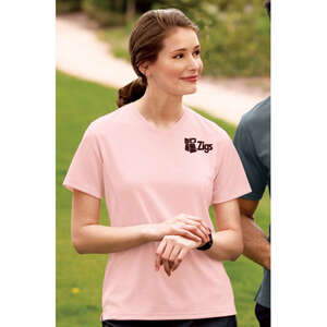 Custom Promotional Sport-Tek Dri-Mesh Ladies V-Neck T-Shirt - Dark/All