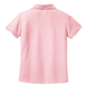Sport-Tek Ladies Dri-Mesh V-Neck Sport Shirt - Dark/All 