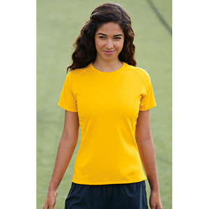 Sport-Tek Ladies Dry Zone Raglan Accent T-Shirt - Dark/All
