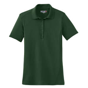 Sport-Tek Ladies Dry Zone Raglan Accent Sport Shirt - Dark/All Green, Kelly