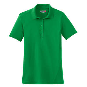 Sport-Tek Ladies Dry Zone Raglan Accent Sport Shirt - Dark/All Green, Kelly
