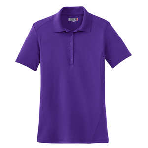 Sport-Tek Ladies Dry Zone Raglan Accent Sport Shirt - Dark/All Purple