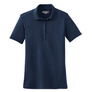 Sport-Tek Ladies Dry Zone Raglan Accent Sport Shirt - Dark/All Blue, True Navy