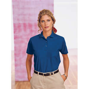 Port Authority Ladies Long Sleeve Silk Touch Sport Shirt - Dark/All