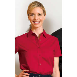 Port Authority Ladies Short Sleeve Easy Care Shirt - Dark/All 