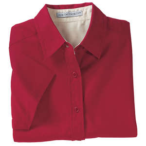Port Authority Ladies Short Sleeve Easy Care Shirt - Dark/All 