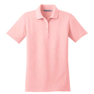 Port Authority Ladies Stain-Resistant Sport Shirt - Dark/All Pink, Light