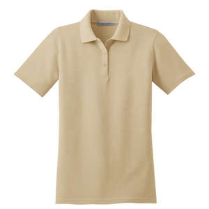 Port Authority Ladies Stain-Resistant Sport Shirt - Dark/All Stone