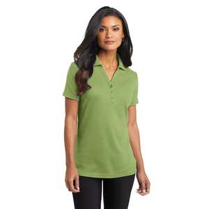 Custom Promotional Port Authority Ladies Silk Touch Interlock Sport Shirt - Dark/All