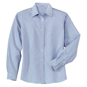 Port Authority Ladies Classic Oxford - Dark/All Blue