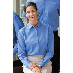 Port Authority Ladies Long Sleeve Easy Care Shirt - Dark/All 
