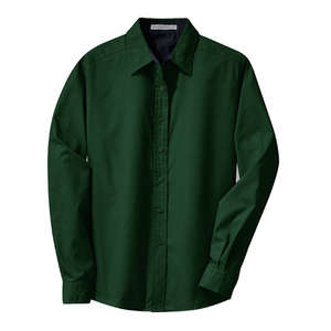 Port Authority Ladies Long Sleeve Easy Care Shirt - Dark/All Green, Dark/Blue, Navy