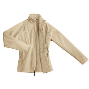 Port Authority Ladies Textured Soft Shell Jacket - Dark/All Stone