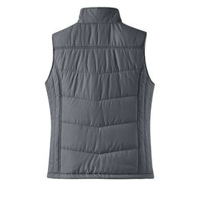 Port Authority Ladies Puffy Vest - Dark/All