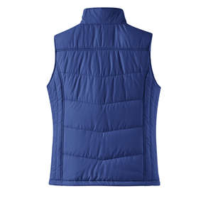 Port Authority Ladies Puffy Vest - Dark/All