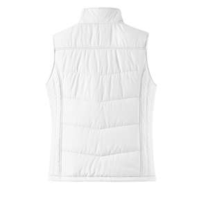 Port Authority Ladies Puffy Vest - Dark/All