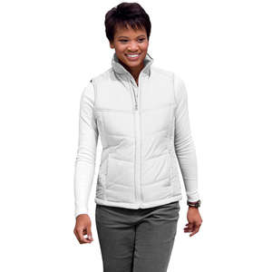 Port Authority Ladies Puffy Vest - Dark/All