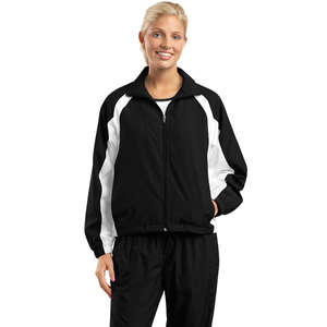 Sport-Tek 5-in-1 Performance Ladies Full-Zip Warm-Up Jacket - Dark/All