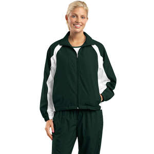 Sport-Tek 5-in-1 Performance Ladies Full-Zip Warm-Up Jacket - Dark/All