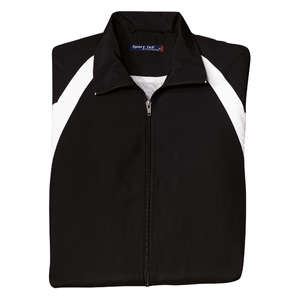 Sport-Tek 5-in-1 Performance Ladies Full-Zip Warm-Up Jacket - Dark/All