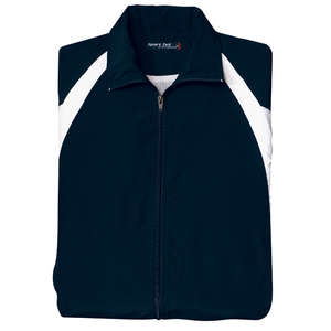 Sport-Tek 5-in-1 Performance Ladies Full-Zip Warm-Up Jacket - Dark/All