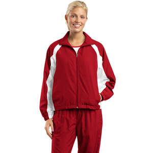 Sport-Tek 5-in-1 Performance Ladies Full-Zip Warm-Up Jacket - Dark/All