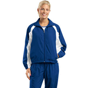 Sport-Tek 5-in-1 Performance Ladies Full-Zip Warm-Up Jacket - Dark/All