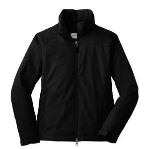 Port Authority Ladies Endeavor Jacket - Dark/All Black/Black