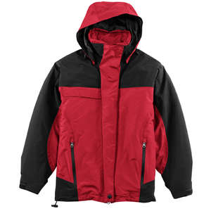Port Authority Ladies Nootka Jacket - Dark/All Red/Black