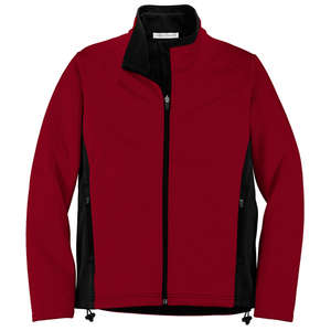 Port Authority Ladies Two-Tone Soft Shell Jacket - Dark/All 