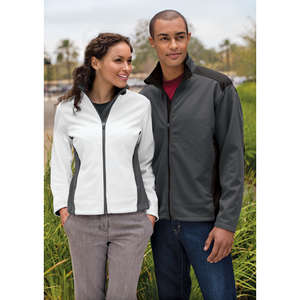 Port Authority Ladies Two-Tone Soft Shell Jacket - Dark/All 