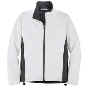 Port Authority Ladies Two-Tone Soft Shell Jacket - Dark/All White/Graphite