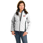 Customized Outerwear - Port Authority Ladies Two-Tone Soft Shell Jacket - Dark/All