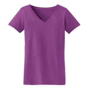 Port Authority Ladies Concept V-Neck Tee - Dark/All Grape