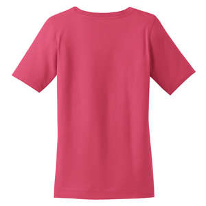 Port Authority Ladies Concept Scoop Tee - Dark/All 