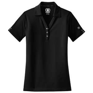 OGIO Glam Polo - Dark/All Blacktop