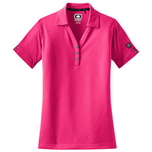 OGIO Glam Polo - Dark/All Pink, Crush