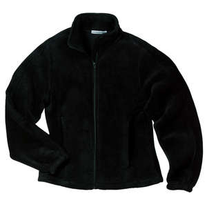 Port Authority Ladies R-Tek Fleece Full-Zip Jacket - Dark/All Black