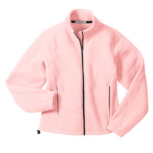 Port Authority Ladies R-Tek Fleece Full-Zip Jacket - Dark/All Pink, Light