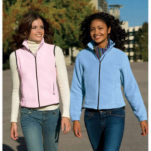 Port Authority Ladies R-Tek Fleece Full-Zip Jacket - Dark/All 