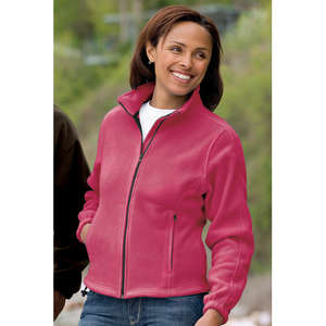 Port Authority Ladies R-Tek Fleece Full-Zip Jacket - Dark/All 