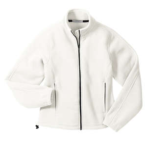 Port Authority Ladies R-Tek Fleece Full-Zip Jacket - Dark/All White, Winter