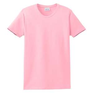 Port and Company Ladies Organic Cotton T-Shirt - Dark/Colors Pink, Charity