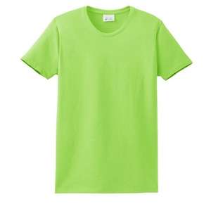 Port and Company Ladies Essential T-Shirt - Light/Heather Green, Lime