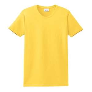 Port and Company Ladies Essential T-Shirt - Dark/Colors Yellow, Lemon