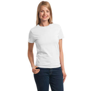 Port and Company Ladies Essential T-Shirt - White/Neutral